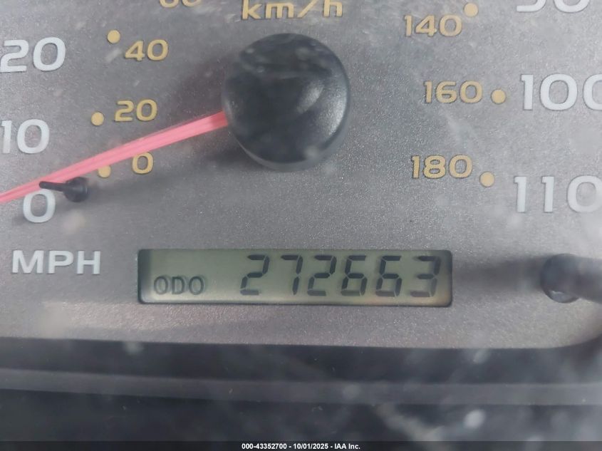 2002 Toyota Sequoia Limited V8 VIN: 5TDZT38A92S089242 Lot: 43352700