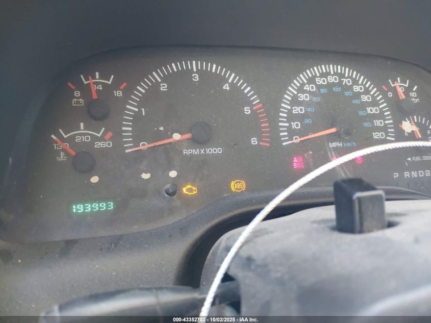 2001 Dodge Ram 1500 St VIN: 1B7HF16Y51S252756 Lot: 43352702