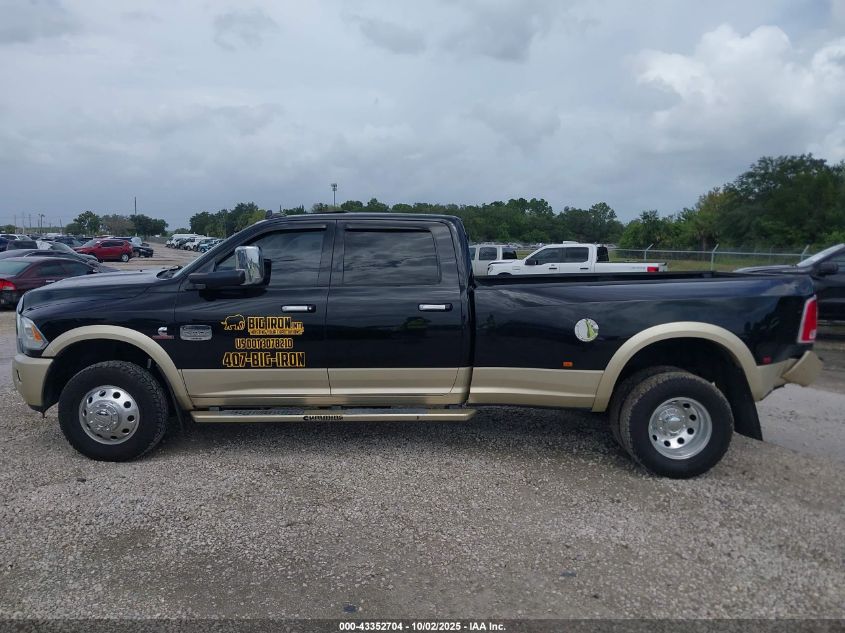 2014 Ram 3500 Longhorn VIN: 3C63RRKL0EG228184 Lot: 43352704