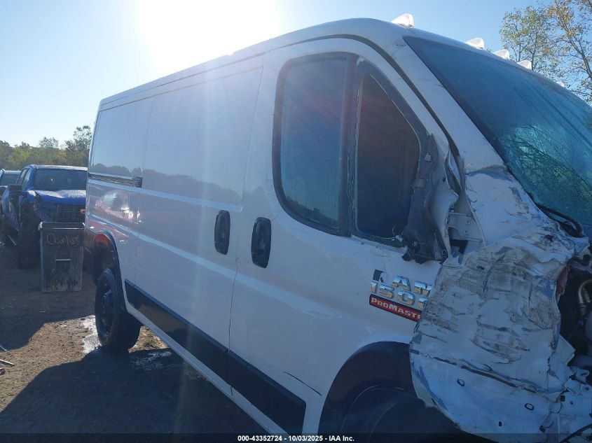 2021 Ram Promaster 1500 Low Roof 136 Wb VIN: 3C6LRVAG2ME578200 Lot: 43352724