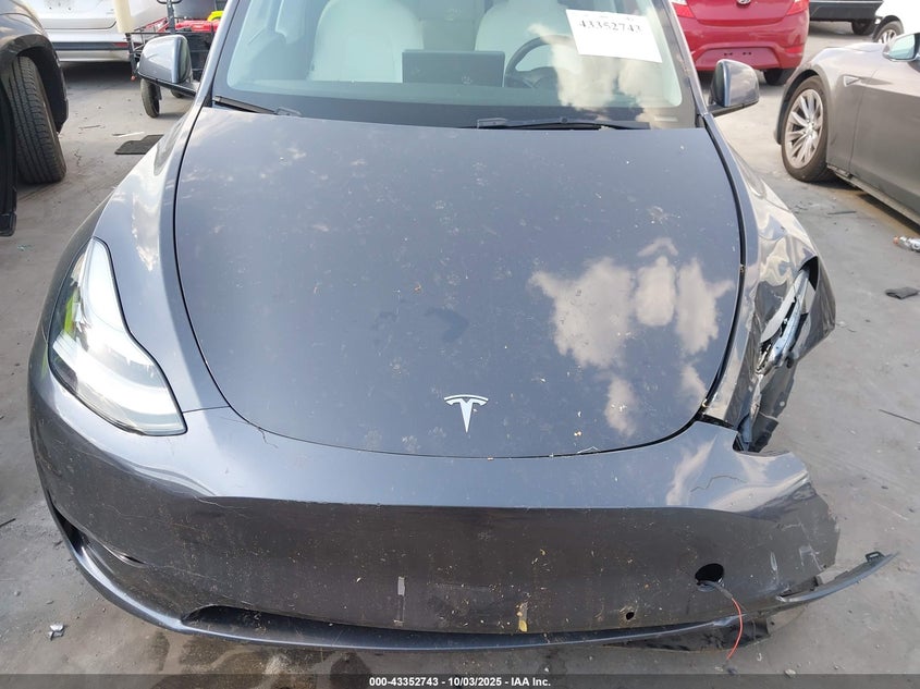 2021 Tesla Model Y Long Range Dual Motor All-Wheel Drive VIN: 5YJYGDEE3MF280224 Lot: 43352743