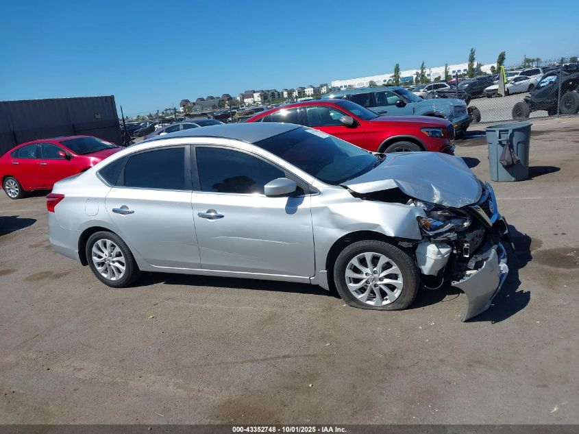 2018 Nissan Sentra Sv VIN: 3N1AB7AP0JY348698 Lot: 43352748