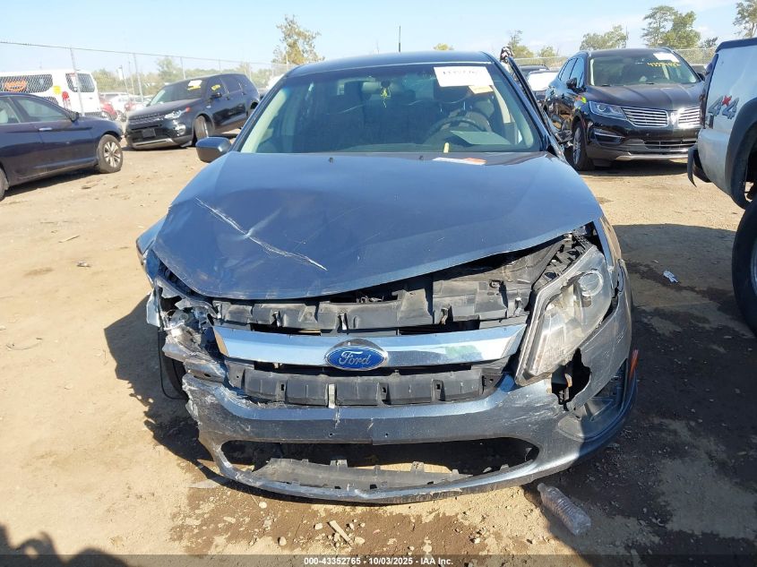 2011 Ford Fusion Se VIN: 3FAHP0HA0BR320259 Lot: 43352765