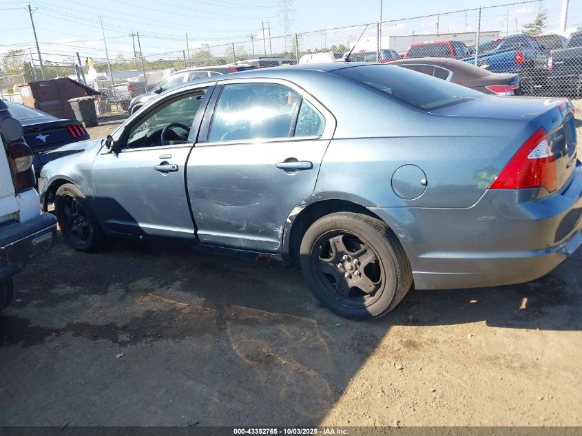 2011 Ford Fusion Se VIN: 3FAHP0HA0BR320259 Lot: 43352765