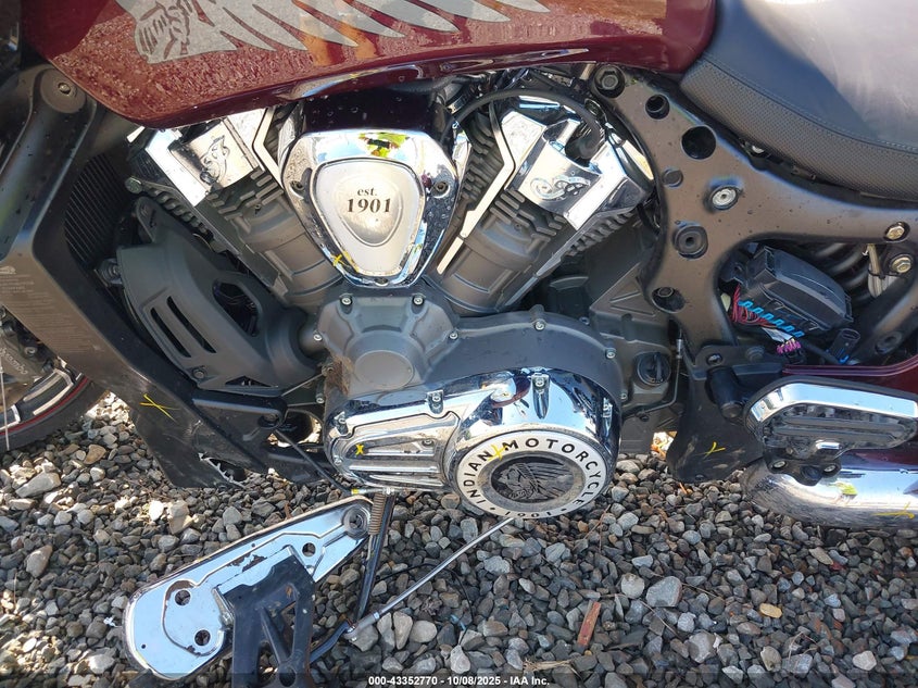 VIN 56KLCARR4N3409551 2022 INDIAN MOTORCYCLE CO. CHALLENGER LIMITED