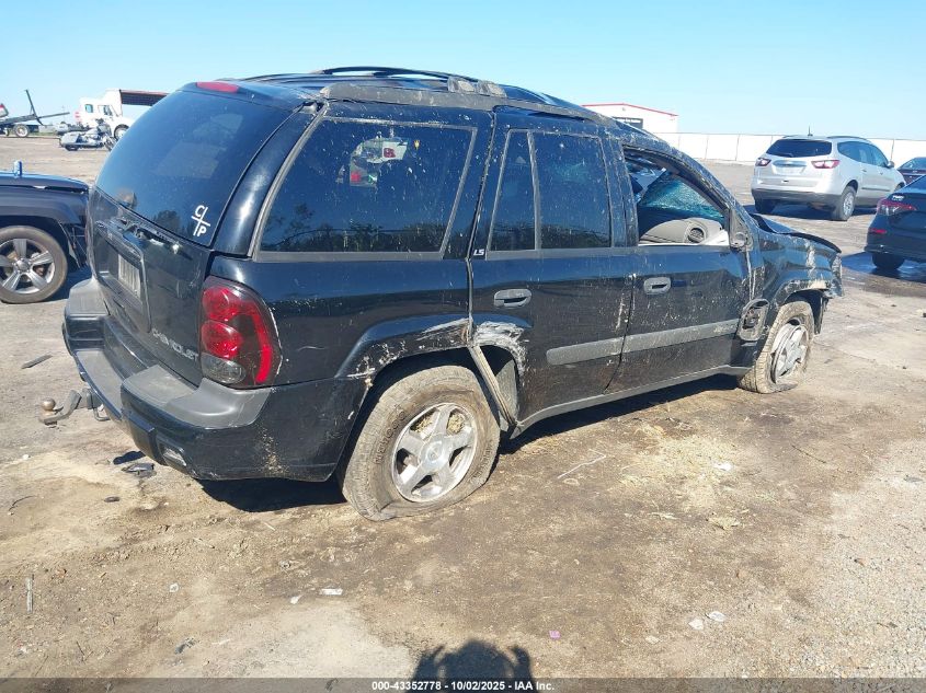 2004 Chevrolet Trailblazer Ls VIN: 1GNDS13S142138498 Lot: 43352778