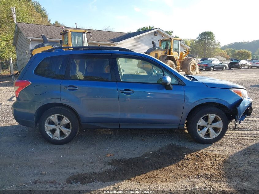 2016 Subaru Forester 2.5I Premium VIN: JF2SJADC6GH499951 Lot: 43352809