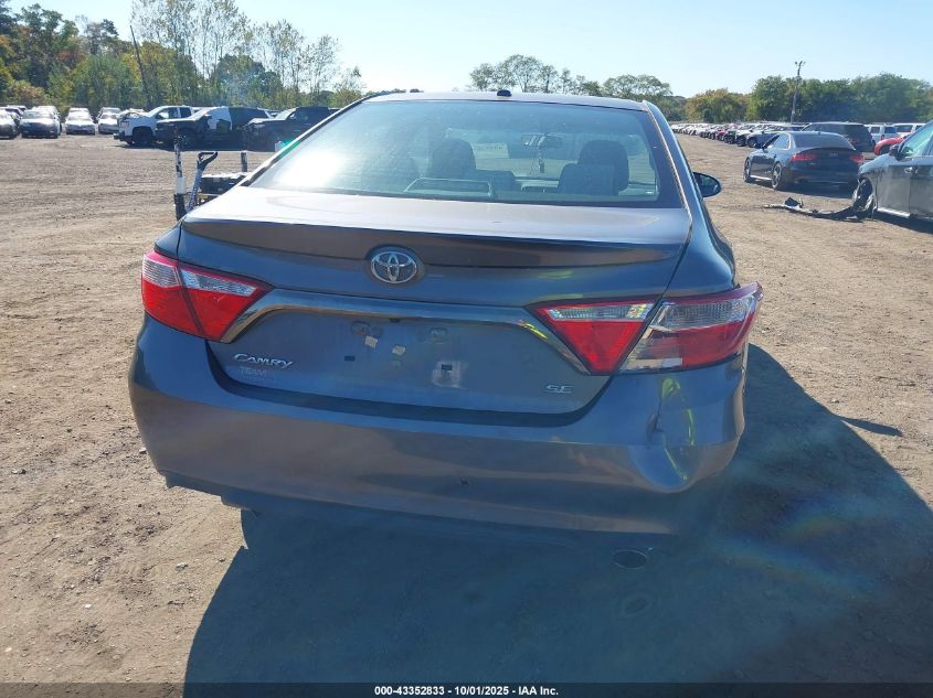 2016 Toyota Camry Se VIN: 4T1BF1FK8GU154086 Lot: 43352833