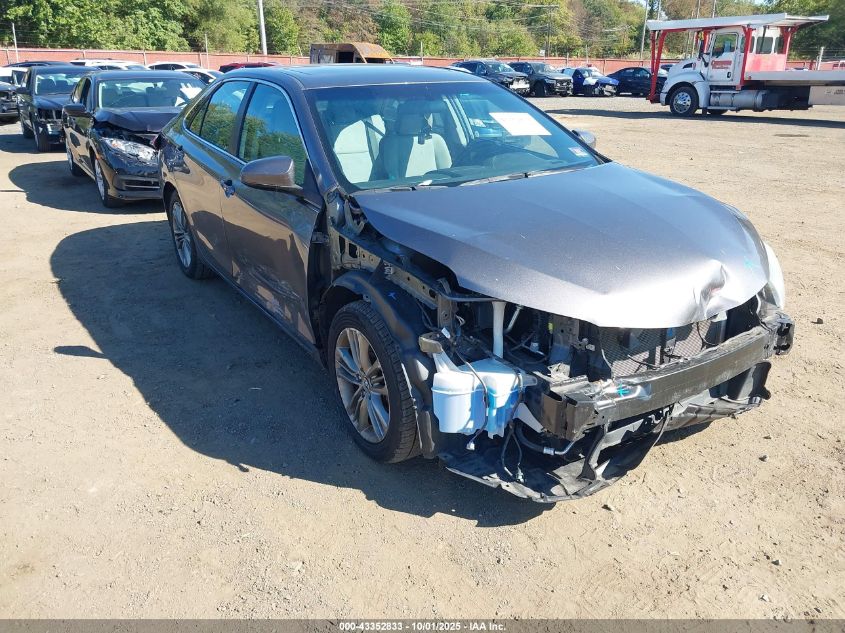 2016 Toyota Camry Se VIN: 4T1BF1FK8GU154086 Lot: 43352833