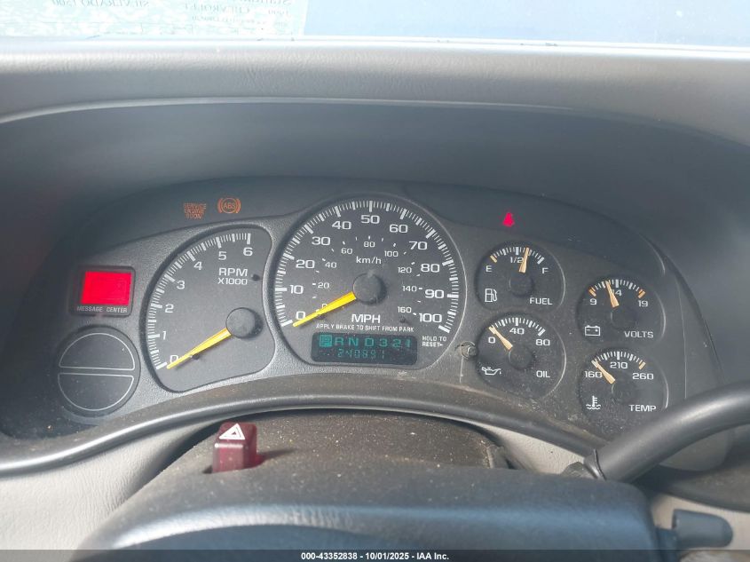 1999 Chevrolet Silverado 1500 Ls VIN: 2GCEC19TOX1280520 Lot: 43352838