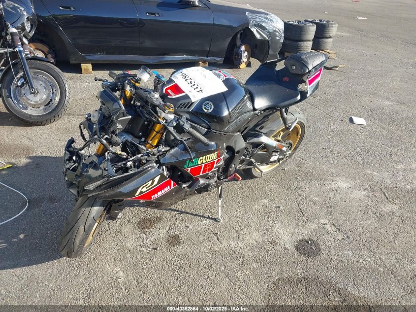2022 Yamaha Yzfr1 VIN: JYARN66E3NA002126 Lot: 43352864
