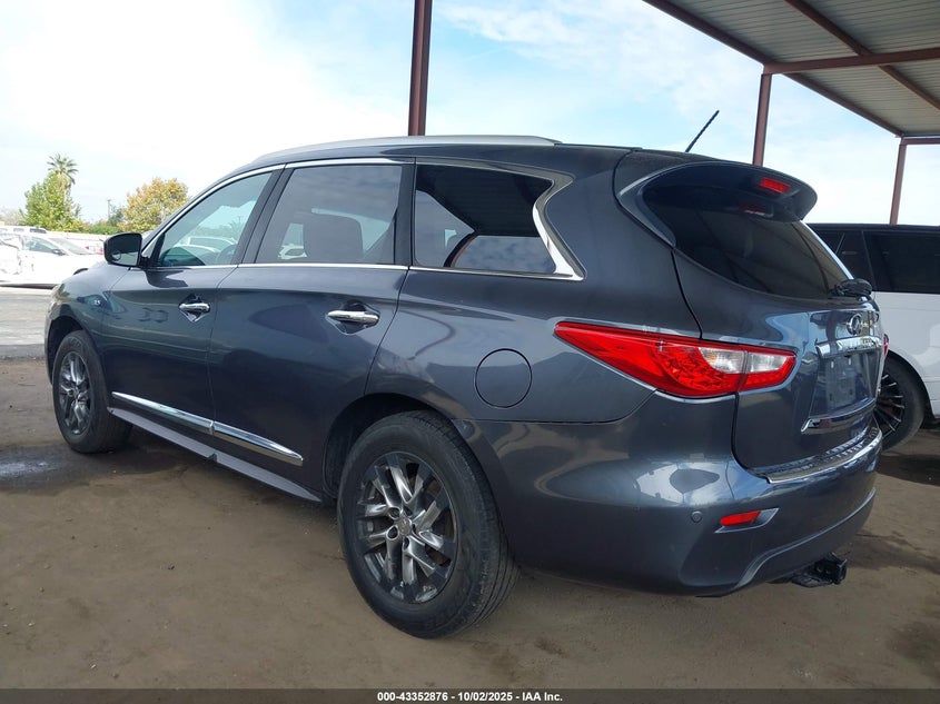 2014 Infiniti Qx60 grey other gasoline 5N1AL0MM2EC503569 photo #4