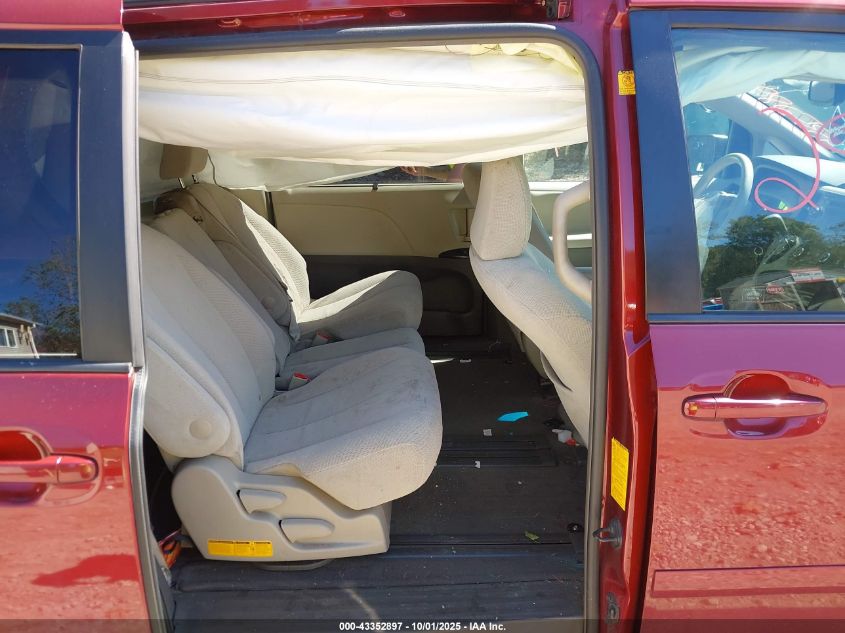 2012 Toyota Sienna Le V6 8 Passenger VIN: 5TDKK3DC4CS188189 Lot: 43352897