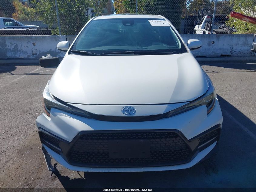 2020 Toyota Corolla Se VIN: 5YFP4RCE0LP020337 Lot: 43352920