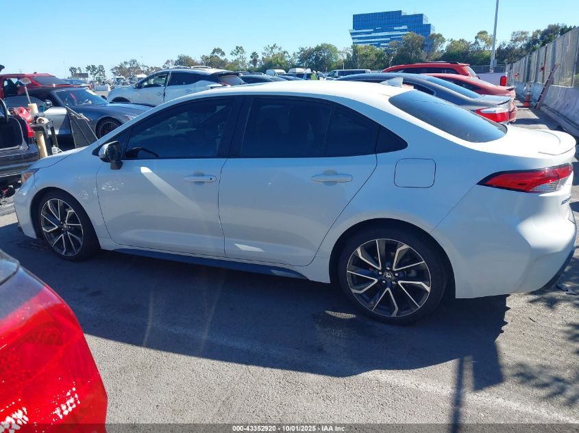 2020 Toyota Corolla Se VIN: 5YFP4RCE0LP020337 Lot: 43352920