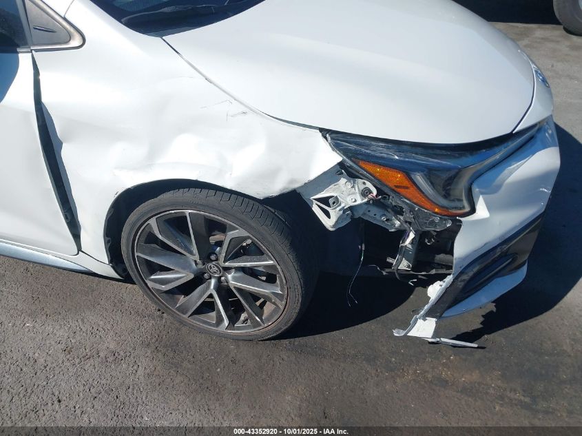 2020 Toyota Corolla Se VIN: 5YFP4RCE0LP020337 Lot: 43352920
