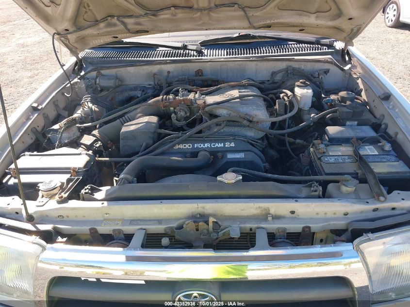 1997 Toyota 4Runner Sr5 V6 Limited VIN: JT3HN87R6V0092329 Lot: 43352936