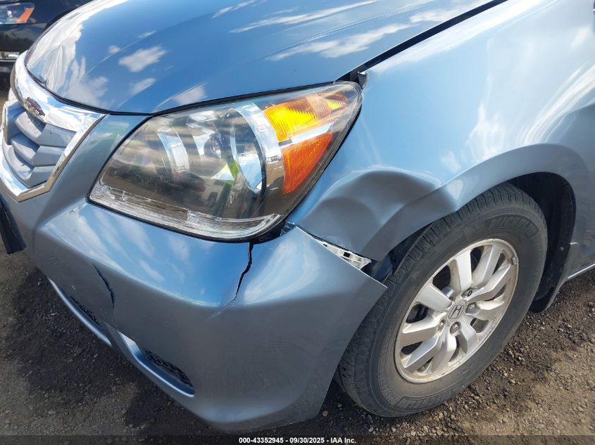 2008 Honda Odyssey Ex-L VIN: 5FNRL38708B022241 Lot: 43352945