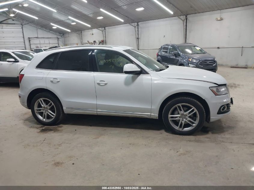 2014 Audi Q5 2.0T Premium VIN: WA1LFAFP5EA027566 Lot: 43352950