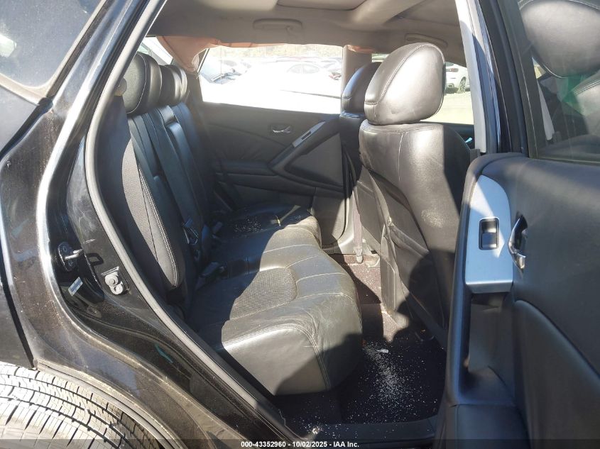 2009 Nissan Murano Sl VIN: JN8AZ18UX9W021475 Lot: 43352960