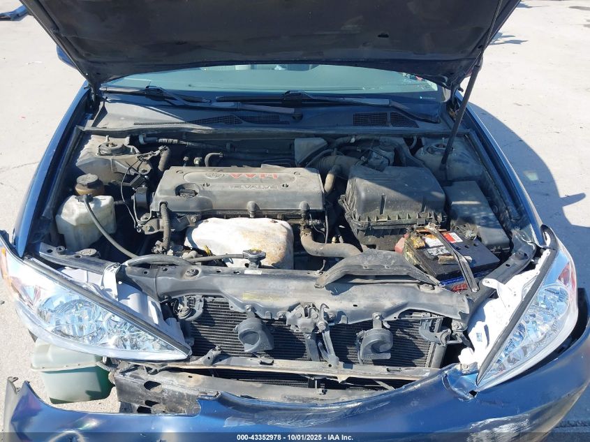 2004 Toyota Camry Le VIN: 4T1BE32K64U328933 Lot: 43352978