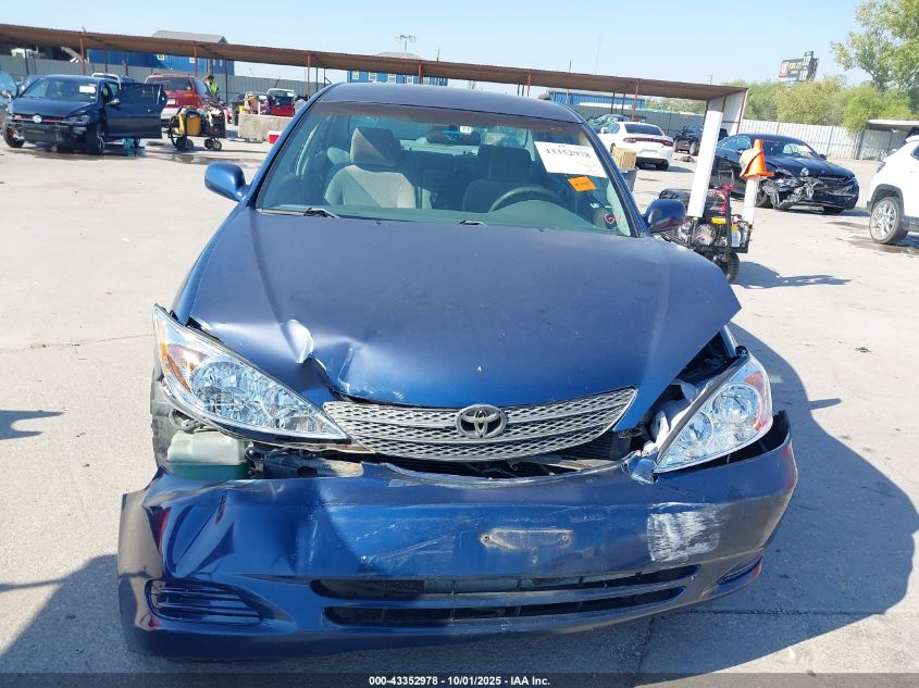 2004 Toyota Camry Le VIN: 4T1BE32K64U328933 Lot: 43352978