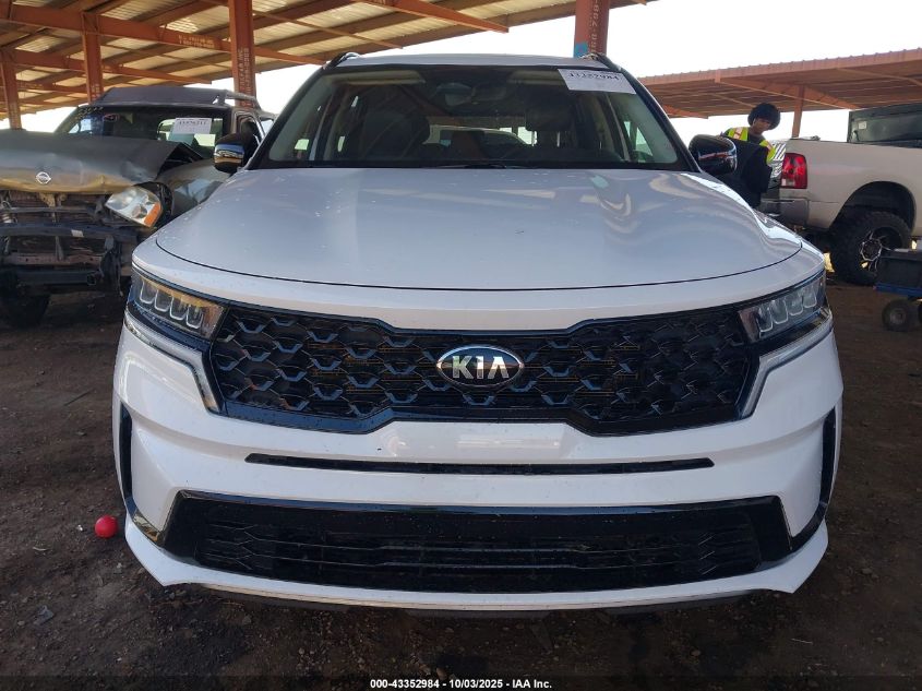 2021 Kia Sorento S VIN: 5XYRL4LC2MG008418 Lot: 43352984