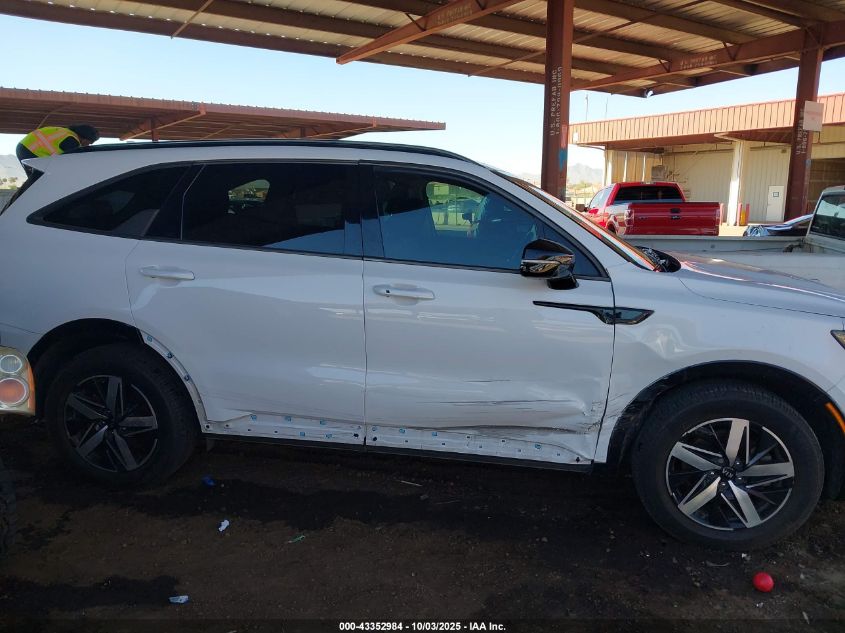 2021 Kia Sorento S VIN: 5XYRL4LC2MG008418 Lot: 43352984