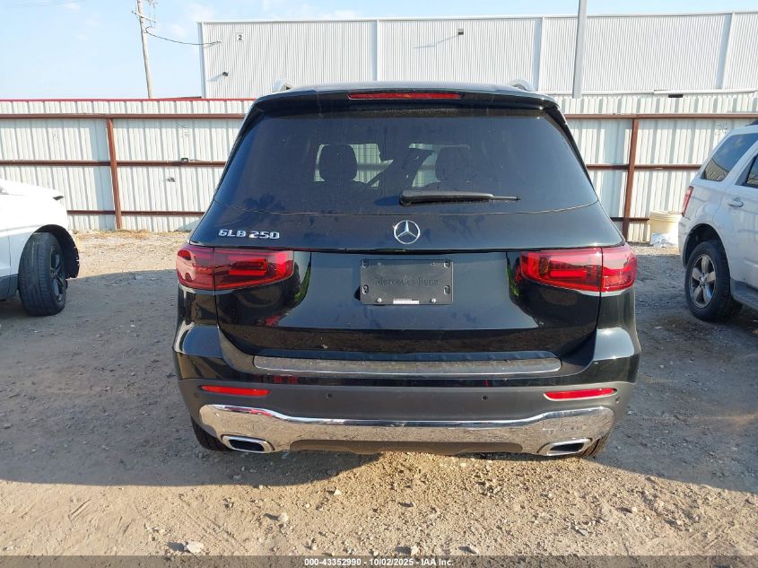 2025 Mercedes-Benz Glb 250 VIN: W1N4M4GB2SW408206 Lot: 43352990