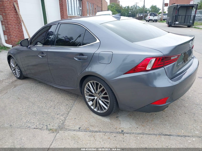 Vin: jthcf1d27f5023525, lot: 43847714, lexus is 250 20153