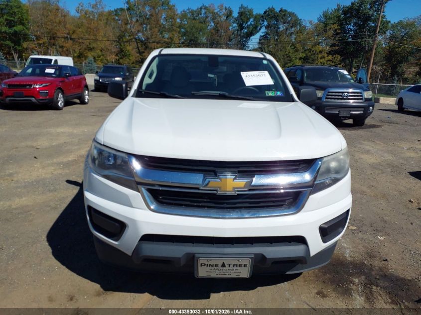 2016 Chevrolet Colorado Wt VIN: 1GCHSBEA6G1226249 Lot: 43353032