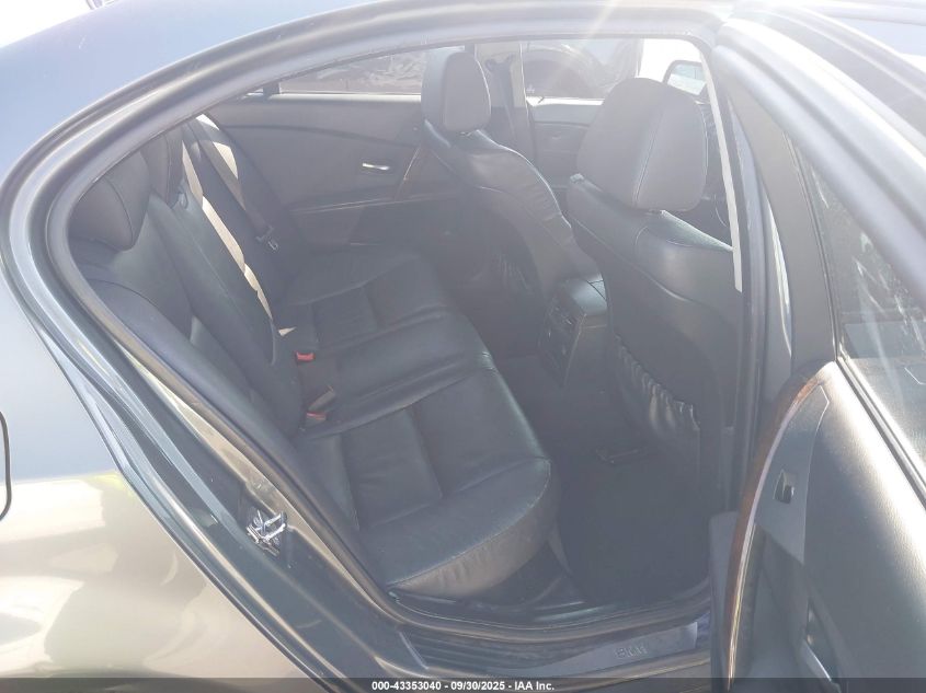 2006 BMW 530I VIN: WBANE73556CM38072 Lot: 43353040