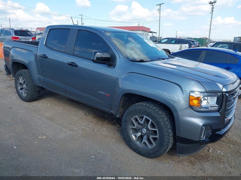 2021 GMC CANYON 4WD  SHORT BOX AT4 - CLOTH - 1GTG6FEN2M1246519