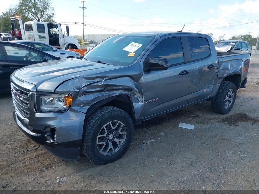 2021 GMC CANYON 4WD  SHORT BOX AT4 - CLOTH - 1GTG6FEN2M1246519