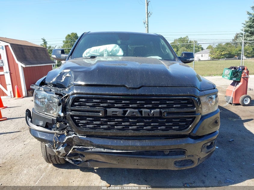 2022 RAM 1500 BIG HORN  4X4 5'7 BOX - 1C6SRFFT4NN324122