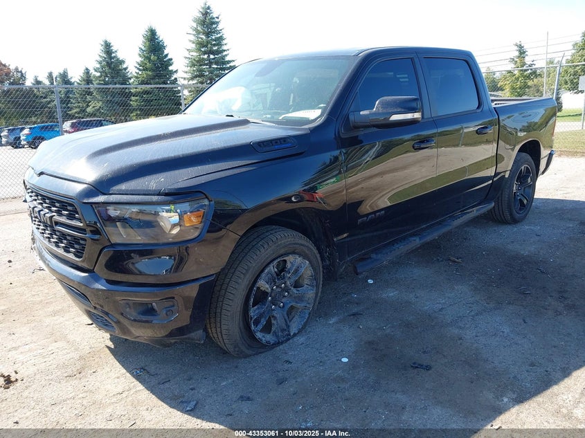2022 RAM 1500 BIG HORN  4X4 5'7 BOX - 1C6SRFFT4NN324122