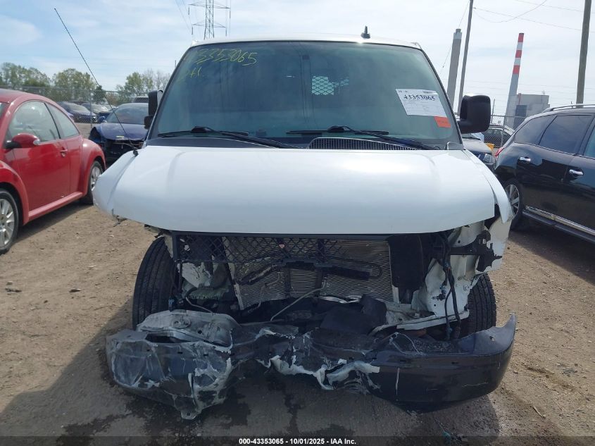 2019 Chevrolet Express 2500 Work Van VIN: 1GCWGAFG2K1204702 Lot: 43353065