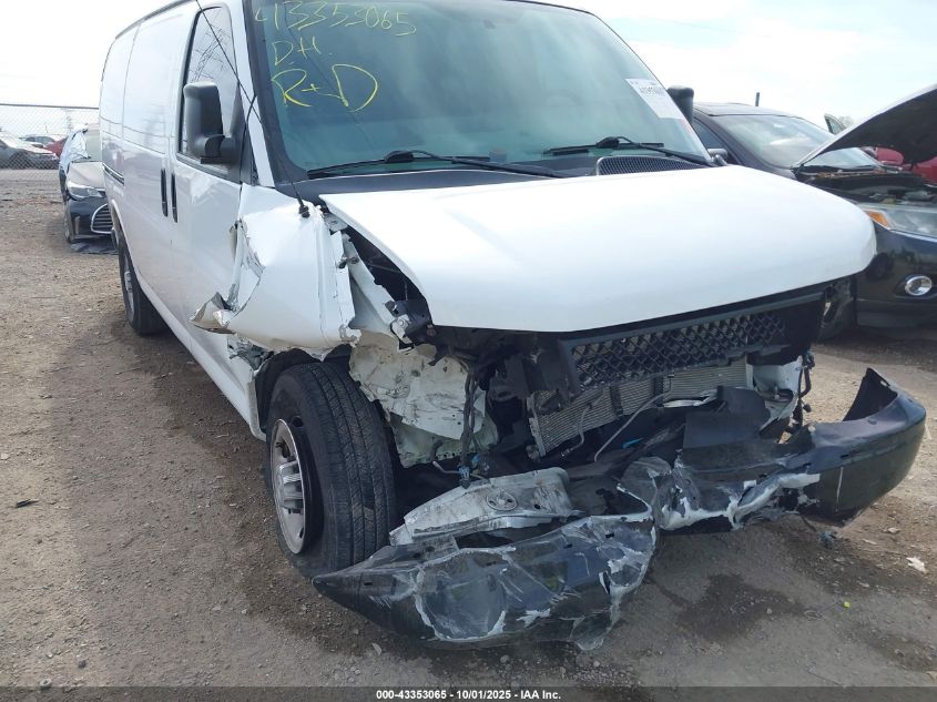 2019 Chevrolet Express 2500 Work Van VIN: 1GCWGAFG2K1204702 Lot: 43353065