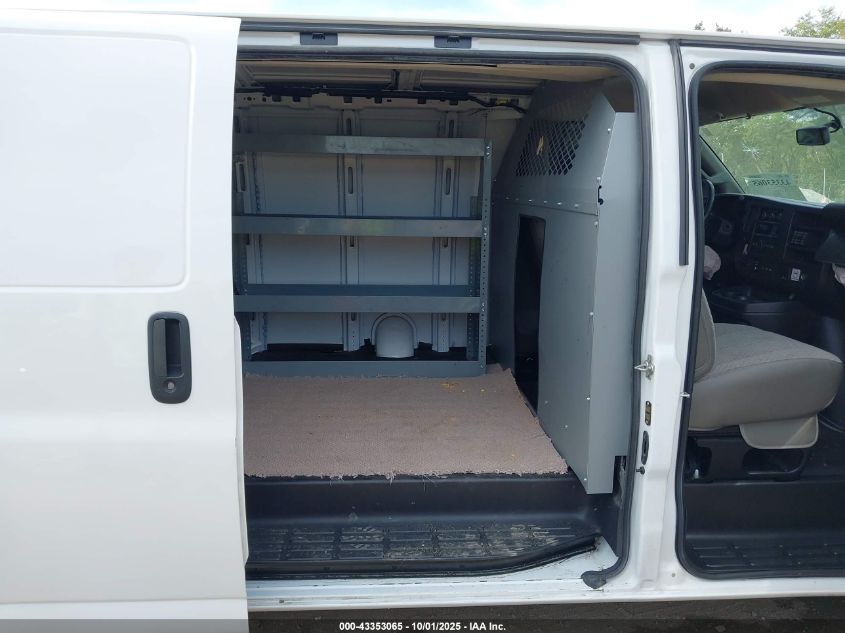 2019 Chevrolet Express 2500 Work Van VIN: 1GCWGAFG2K1204702 Lot: 43353065