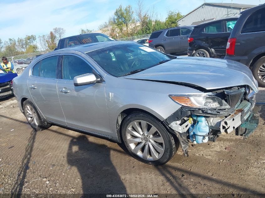 2013 Lincoln Mks VIN: 1LNHL9DK3DG605522 Lot: 43353072