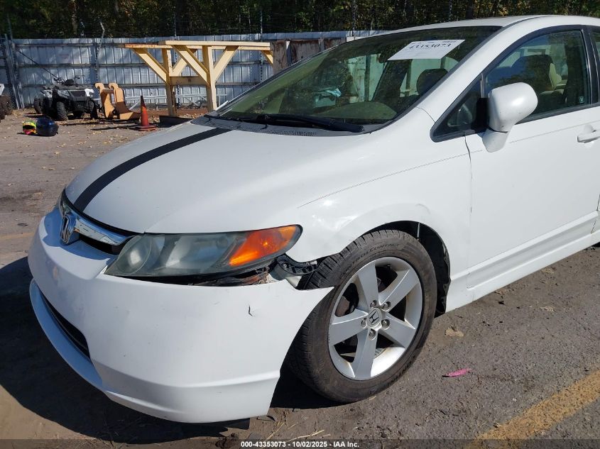 2007 Honda Civic Ex VIN: 1HGFA16887L048799 Lot: 43353073
