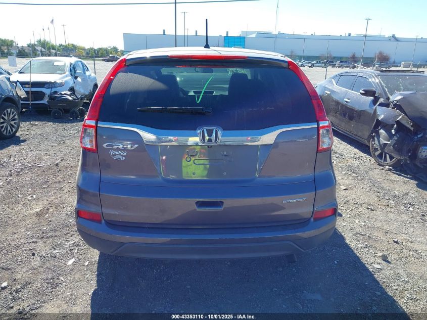 2016 Honda Cr-V Se VIN: 5J6RM3H42GL027739 Lot: 43353110