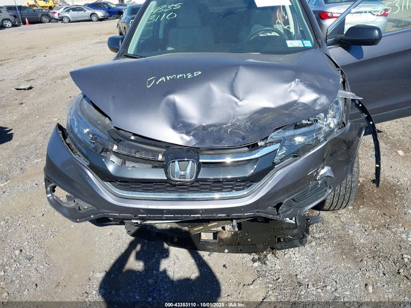 2016 Honda Cr-V Se VIN: 5J6RM3H42GL027739 Lot: 43353110