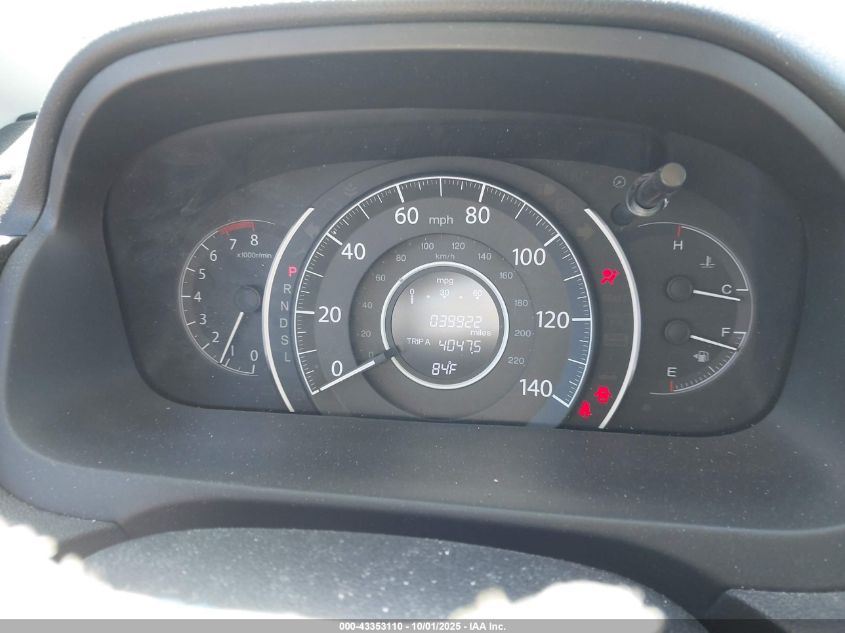 2016 Honda Cr-V Se VIN: 5J6RM3H42GL027739 Lot: 43353110