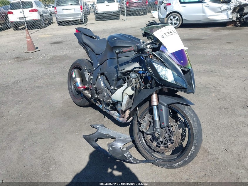 JKAZXCJ14BA004443 2011 Kawasaki Zx1000 J auction photo 1