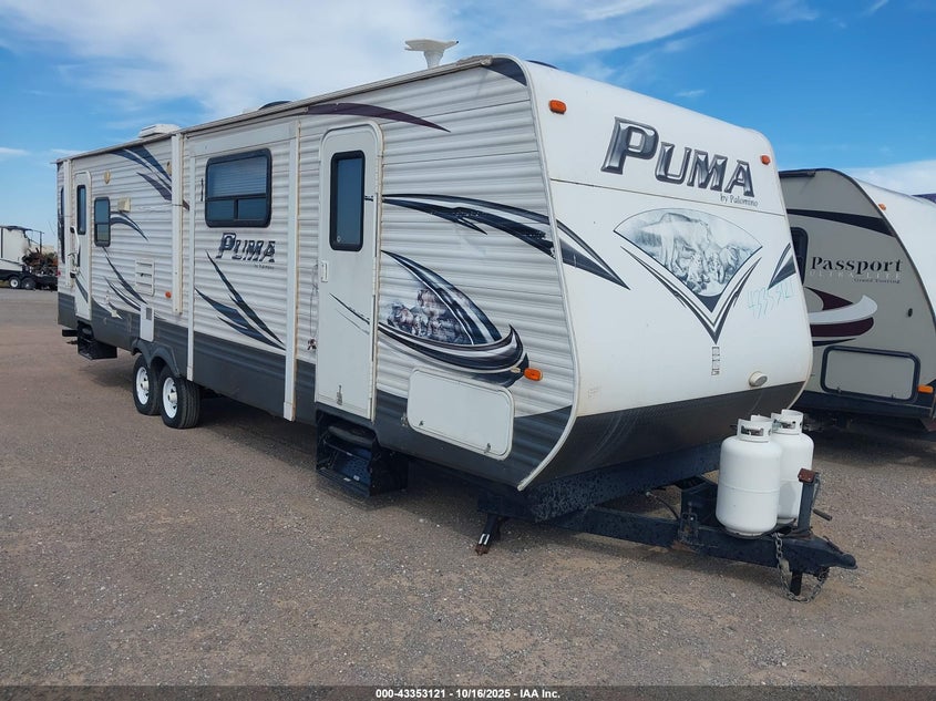 4X4TPUF21EP049760 2014 Forest River Puma Travel Trailer auction photo 1