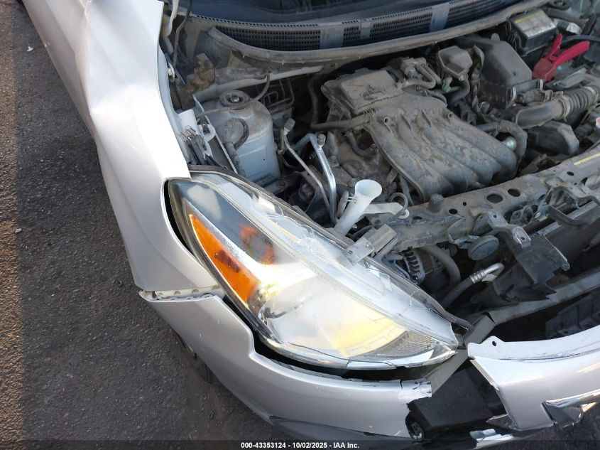 2015 Nissan Versa 1.6 S+ VIN: 3N1CN7AP5FL925102 Lot: 43353124