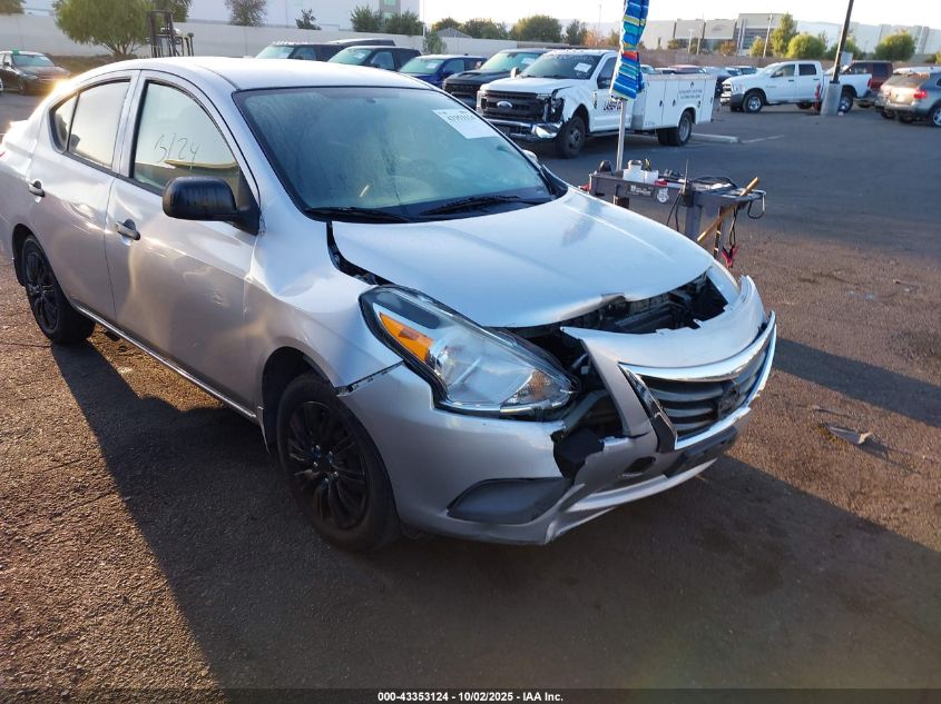 2015 Nissan Versa 1.6 S+ VIN: 3N1CN7AP5FL925102 Lot: 43353124