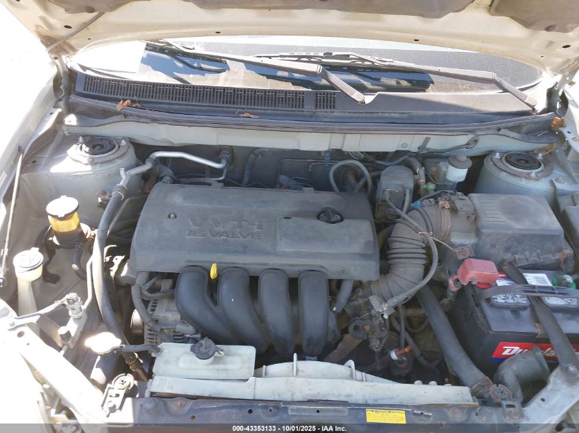 2003 Toyota Matrix Xr VIN: 2T1KR32E93C117207 Lot: 43353133