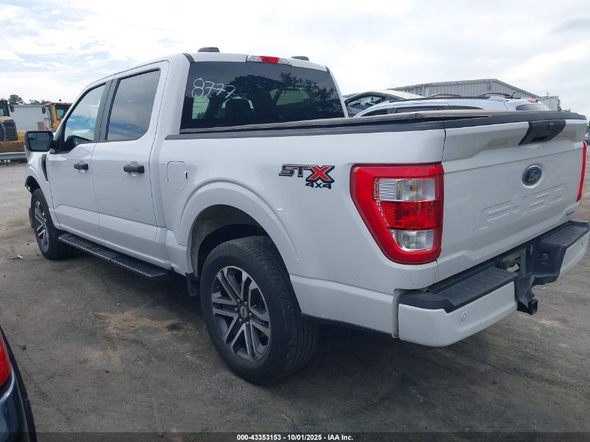 2023 Ford F150 Supercrew VIN: 1FTEW1EP7PKF28777 Lot: 43353153